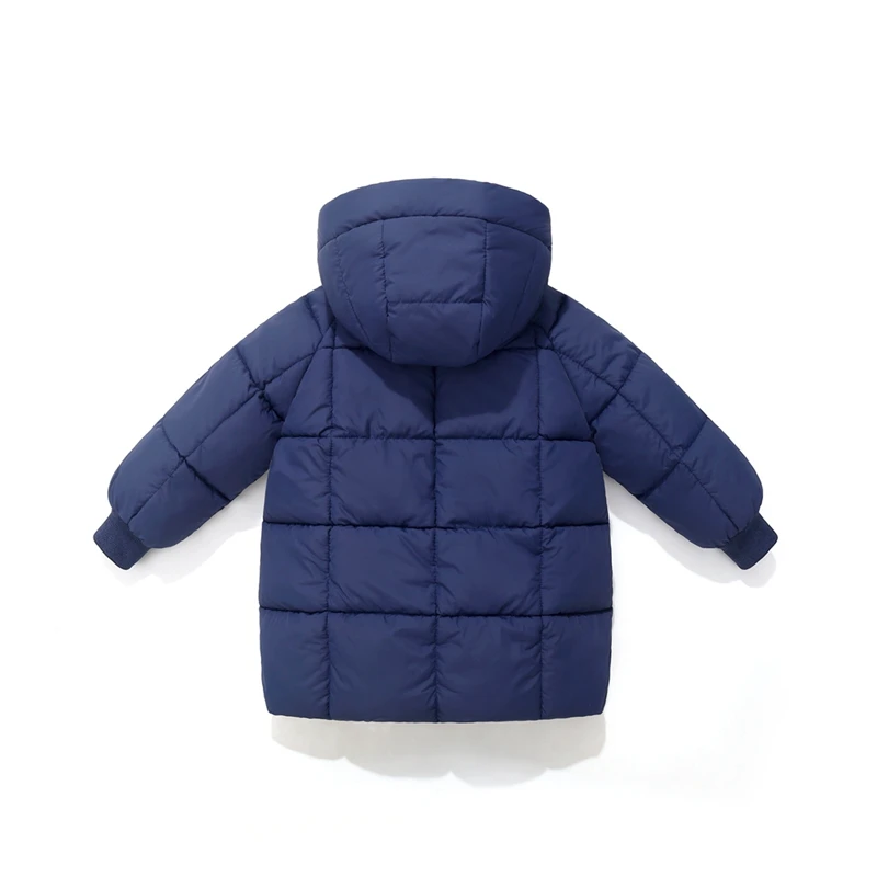 2-7 anni Bambini Ragazzi Ragazze Outdoor Giù Cappotto invernale caldo Tinta unita Parka Abbigliamento sportivo per escursionismo Arrampicata
