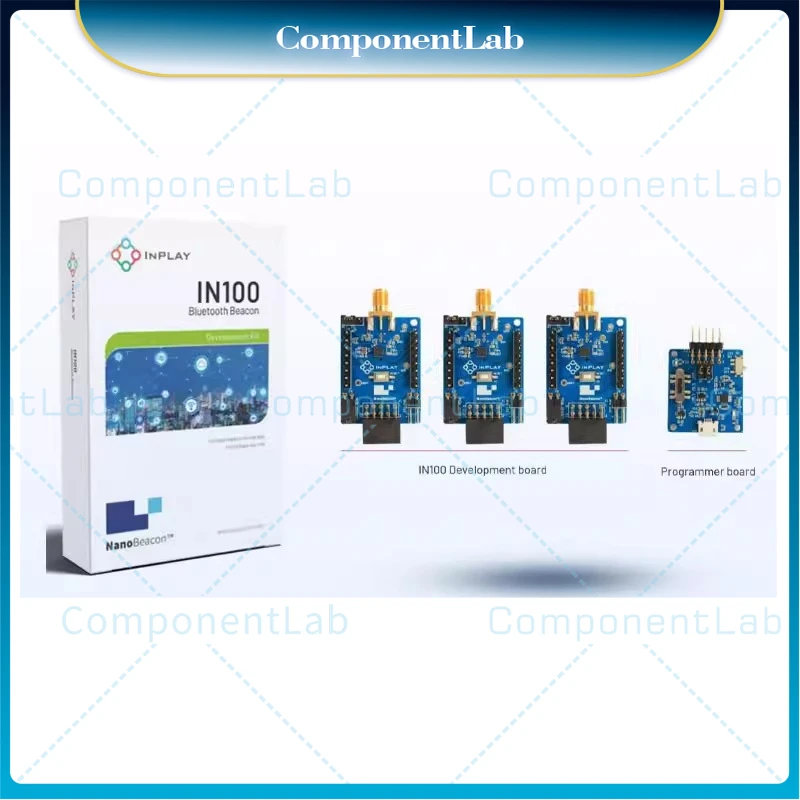 New original INPLAY non-programmable IN100 development board learning kit with Bluetooth broadcasting function