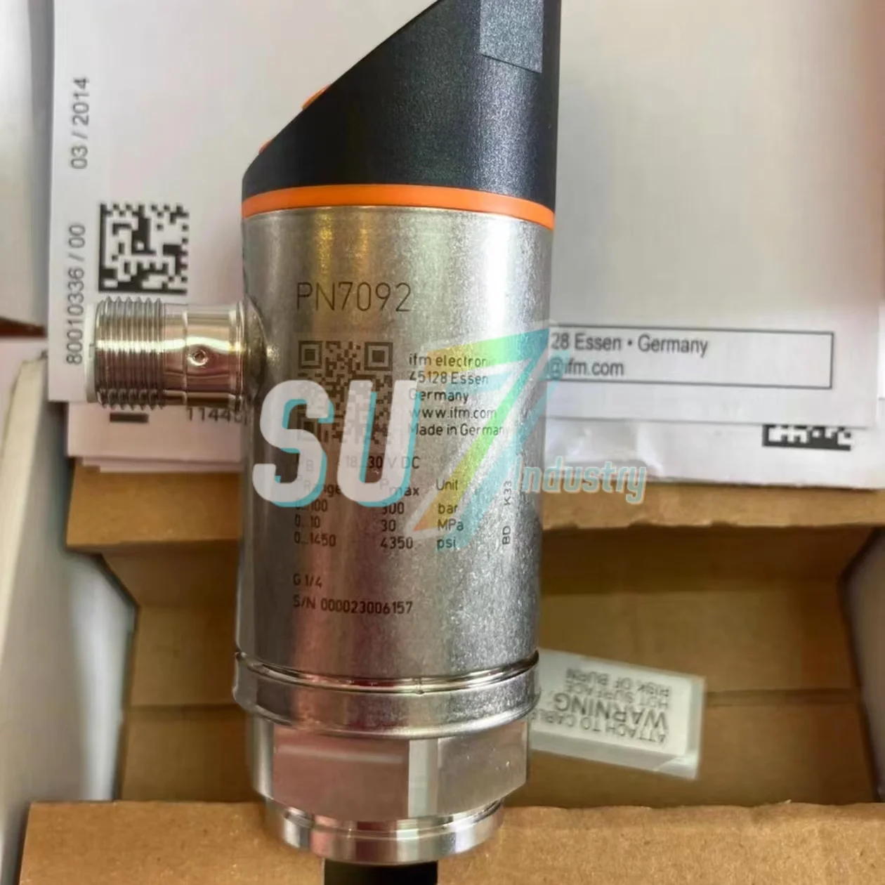 Nieuw in doos PN7092 PN7096 Druksensor