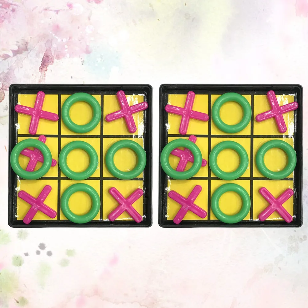 

3Sets Game Educational Table Game Lightweight Portable Durable Colorful Family Kids Gift Toe Toy