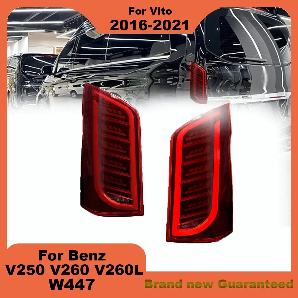 For Mercedes-Benz Vito V250 V260 V260 L W447 LED Car Stop Light Reversing Light Accessories  Taillights Brake light modificati