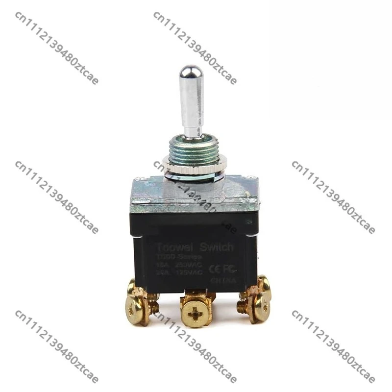 6Pin 3Position Self-reset Waterproof Toggle Rocker Switch Aerial Lift Control Panel Electronic Spare Parts