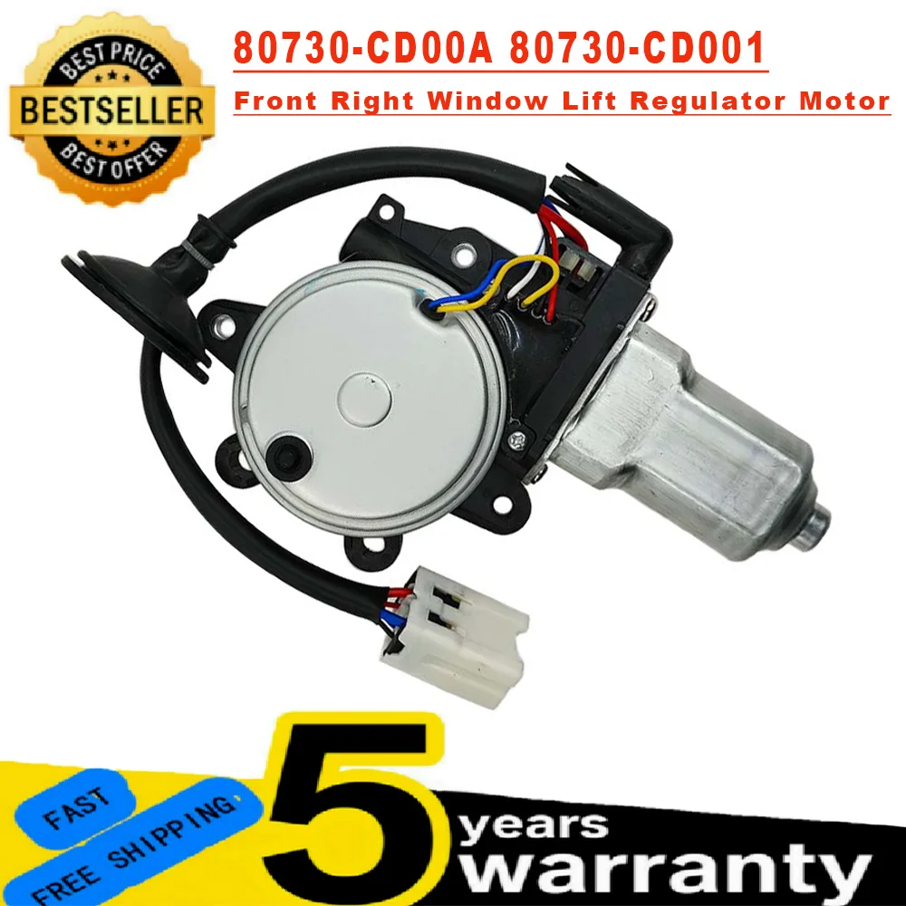 80731-CD00A 80730-CD00A LH RH Left Right Window Lift Regulator Motor for Nissan 350Z Convertible/Coupe for Skyline Infiniti G35