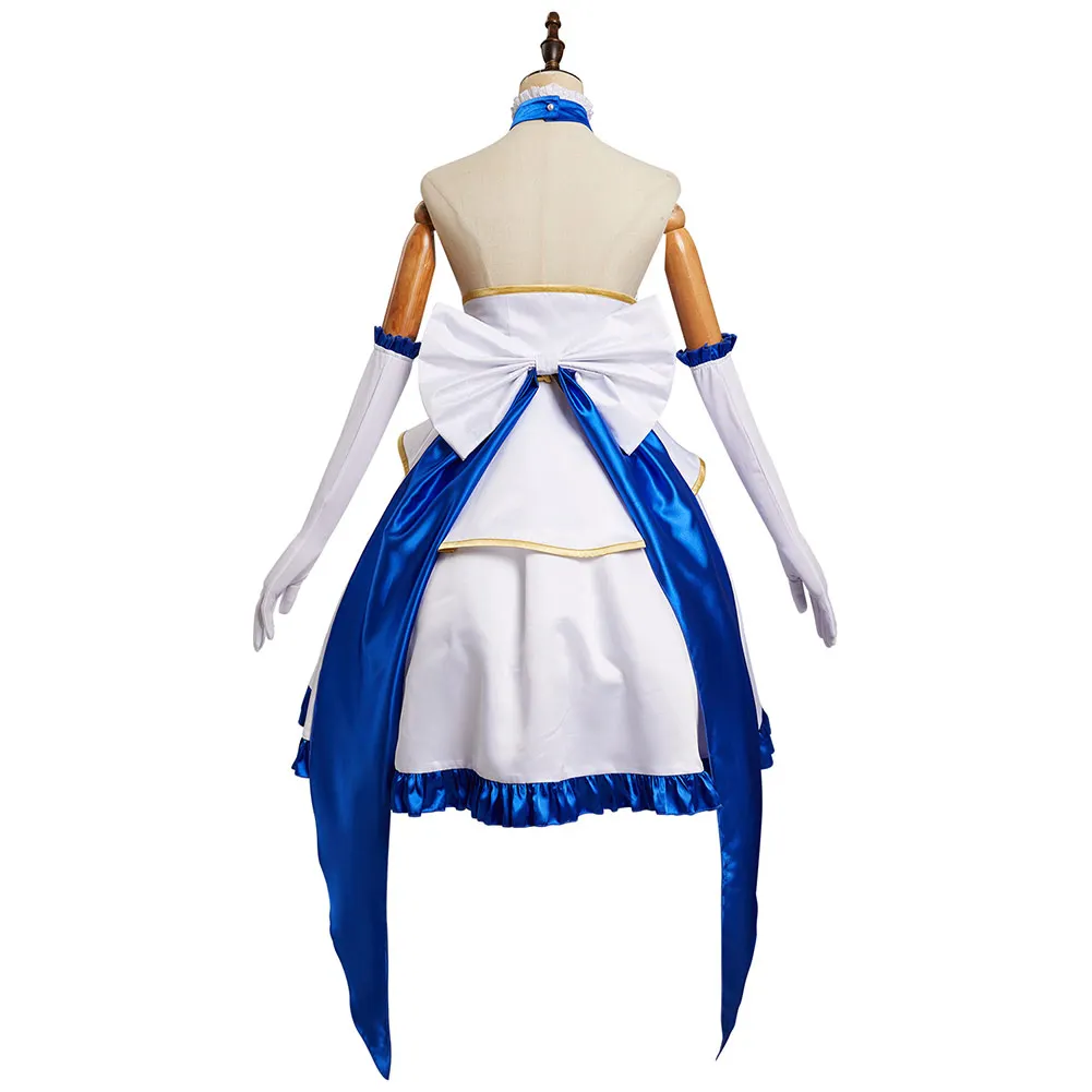 Genshin Impact Ganyu Cosplay Costume para Mulheres, Acessórios de Vestido de Noiva, Meninas Roupas, Presentes, Halloween, Carnaval, Terno de Retorno Gratuito