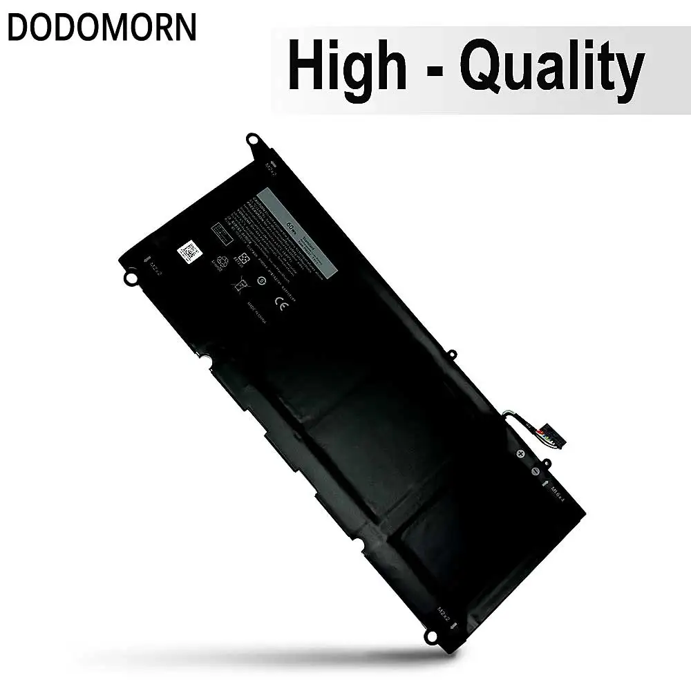 Dodomorn 100% แบตเตอรี่ PW23Y 7898mAh ใหม่คุณภาพสูงสำหรับ Dell XPS 13 9360ซีรีส์7.6V 60WH ในสต็อก gratis ongkir จัดส่งรวดเร็ว