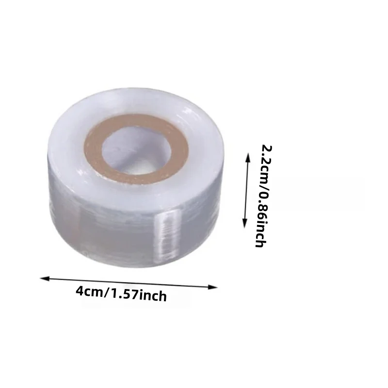3pcs Grafting Tape PE Stretchable Self-Adhesive Membrane Clear Floristry Film for Garden Fruit Trees Budding Tree Seedling Graft