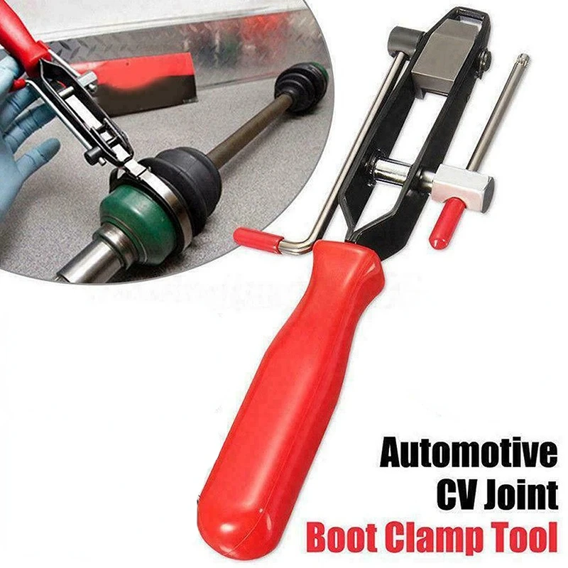 Universal ATV Auto CV Joint Boot Clamp Pliers Ear Clamps Plierss CV Clamp Tool Drive Shaft CV Boot Clamp Repair Install Tools