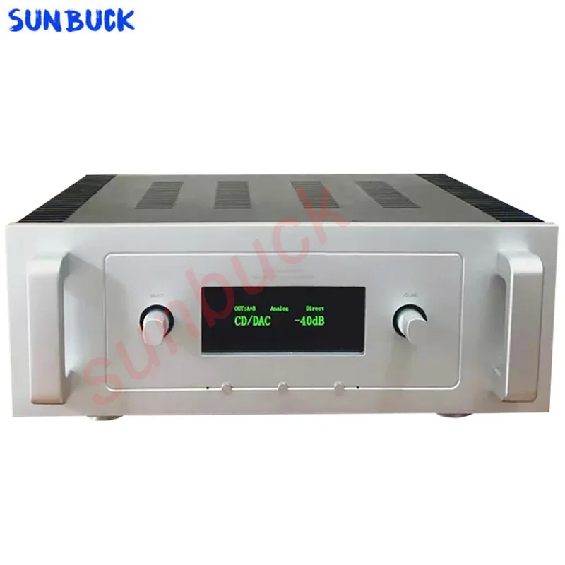 SUNBUCK Fully symmetrical FET DC servo negative feedback digital decoding Bluetooth 2 stereo 200W Class A HiFi Power Amplifier