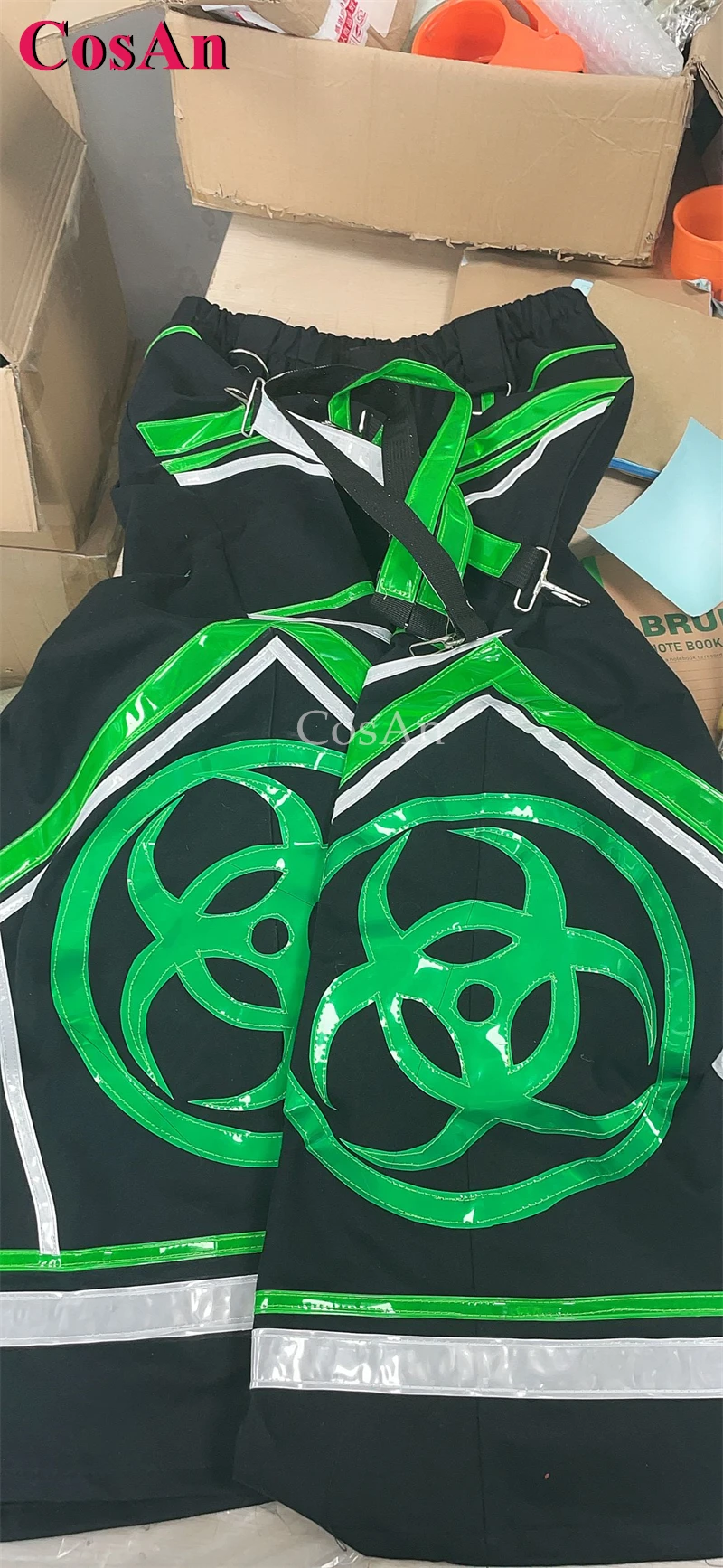 CosAn Fashion Nuovo modello Pantaloni da ballo fantasma Melbourne Ghost Step Pantaloni da ballo Pantaloni fluorescenti Pantaloni riflettenti luminosi