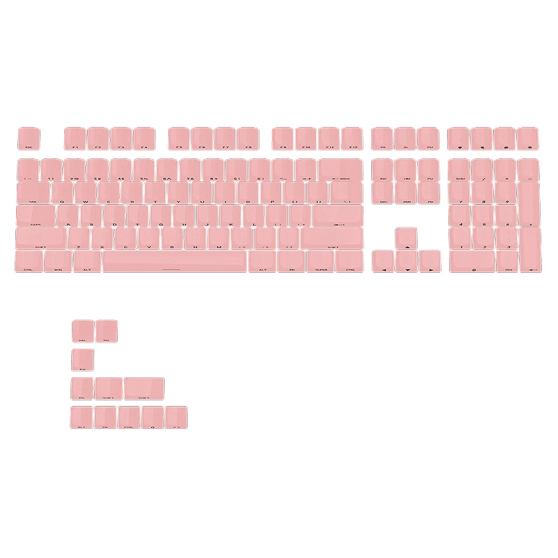 

Jellyfish 119 Keys Side Print Shine Through MDA Profile Cool PC Material Custom Keycap for MX Mechanical Keyboards