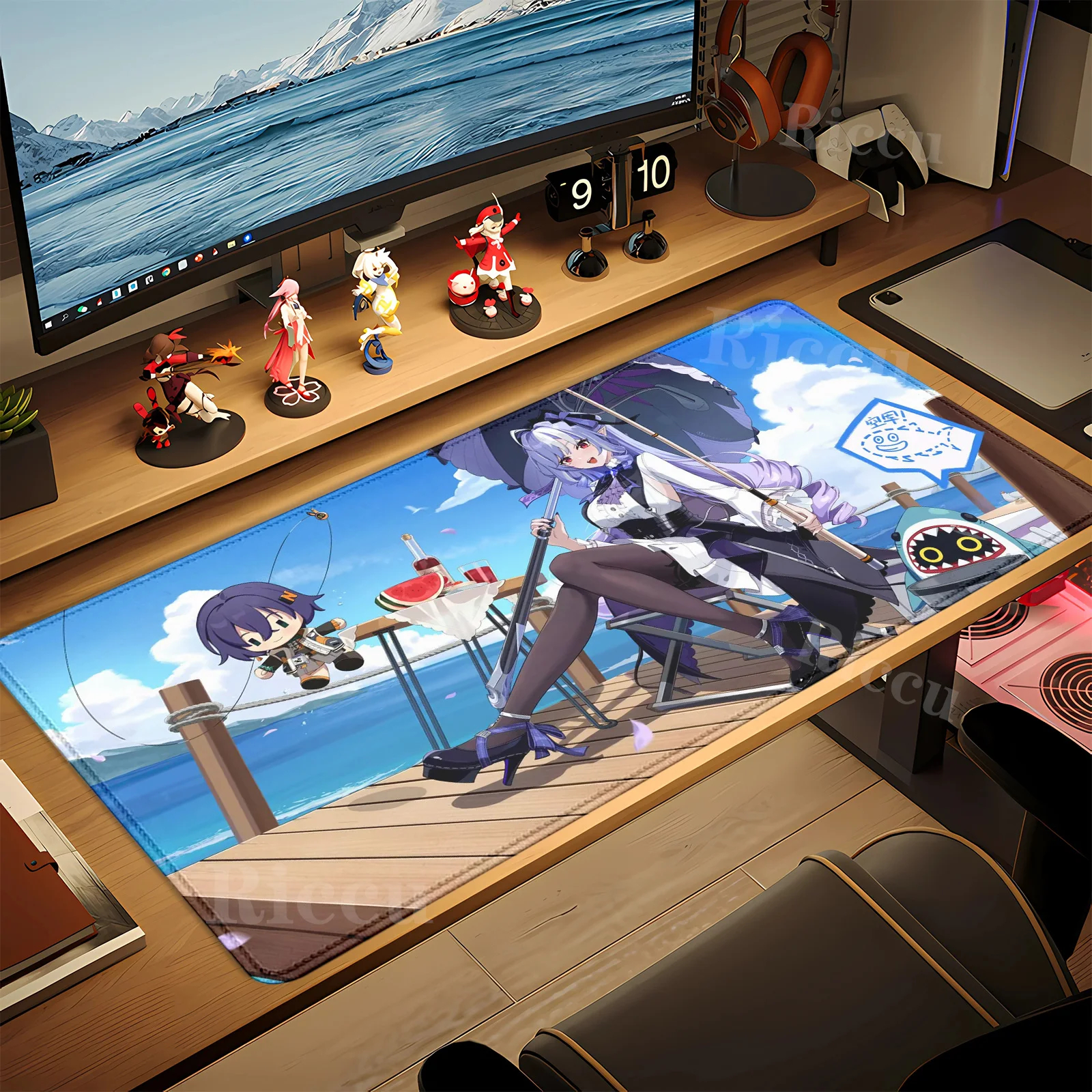 

Zenless Zone Zero Vivian Mouse Pad Laptop Anime Girl Keyboard Kawaii ZZZ Gamer Desk Mat PC Gaming office Accessories HD Mousepad
