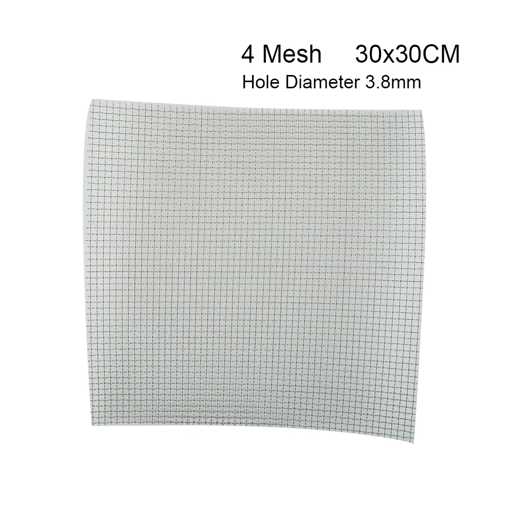 Strong Tensile Strength Stainless Steel Mesh Screen Filter with Good Filtration Precision Uniform Mesh Size 4 400 Mesh 30x30CM