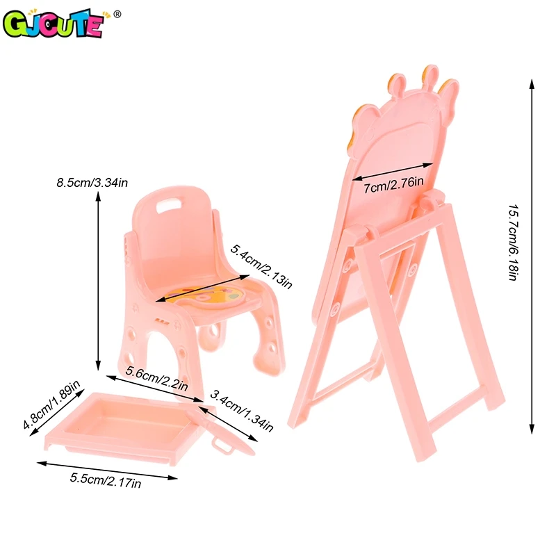 1/12 Dollhouse Drawing Board Easel Palette Chair Set Dollhouse Miniature Painting Tool Dolls House Decor Accessories