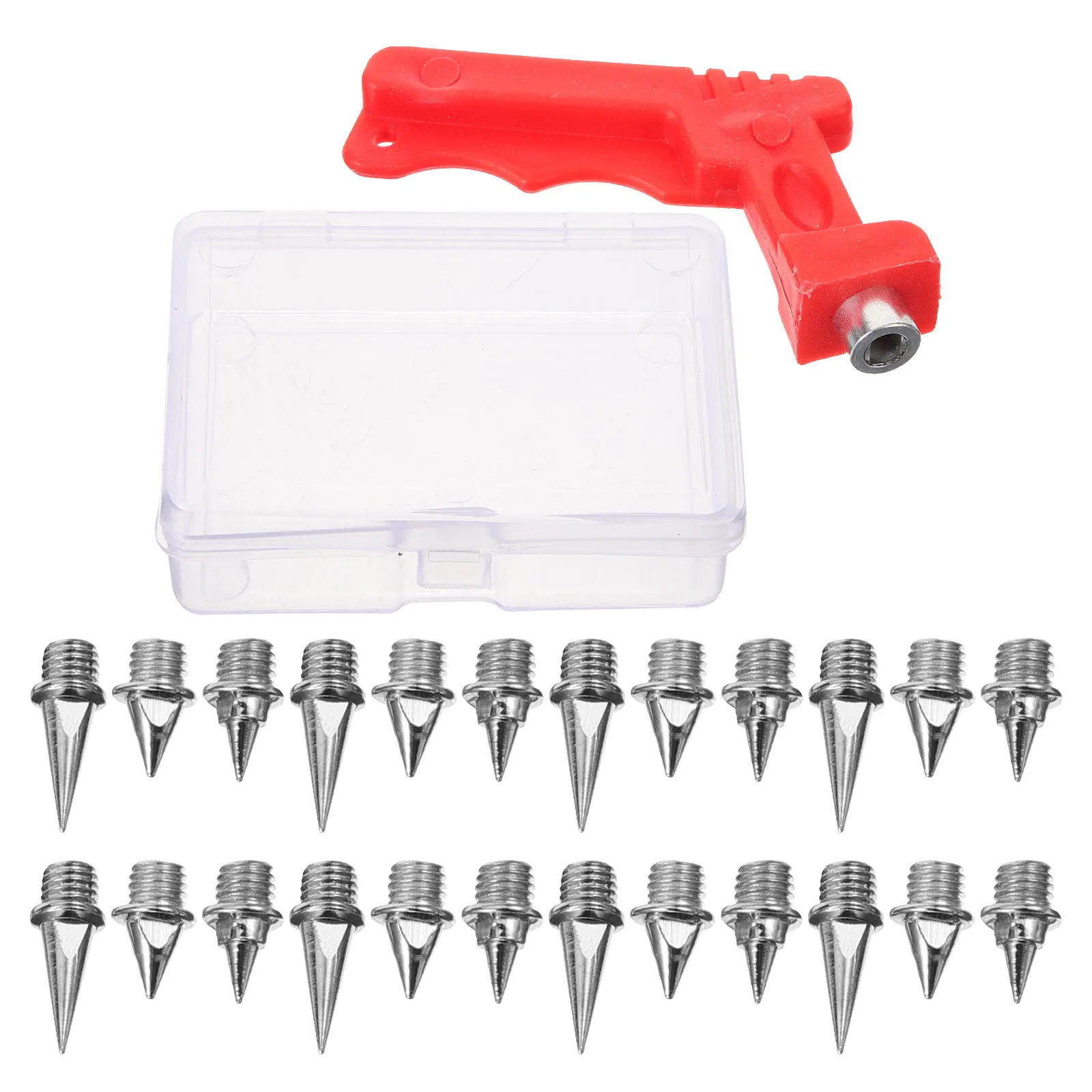 مجموعة واحدة من مسار الجري والجولف للمشي لمسافات طويلة وأي أحذية مسامير للأحذية ومسامير التدريب على ألعاب القوى الميدانية #5