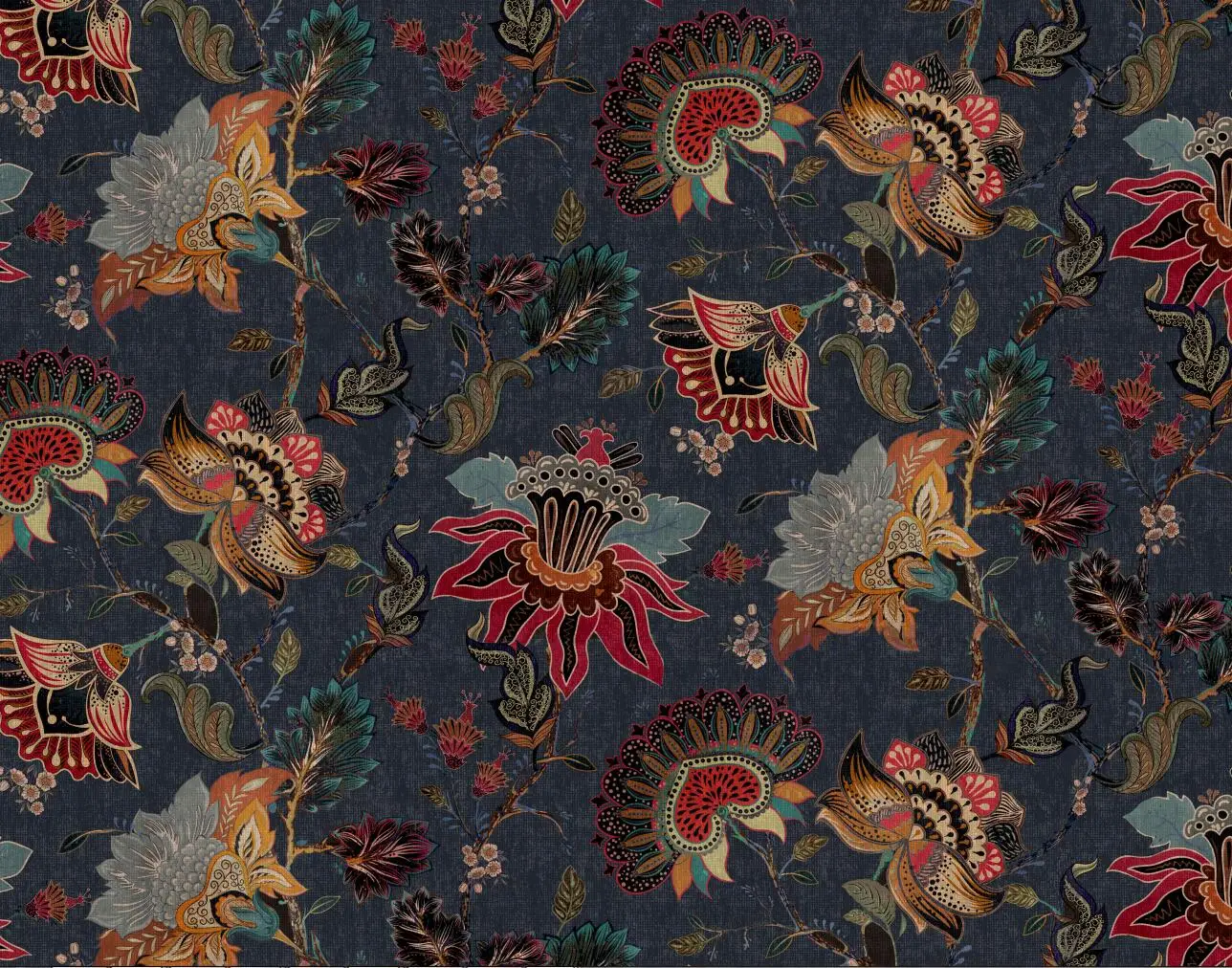custom papel de parede Antique black flowers wallpapers for living room TV background 3D wallpaper for wall stickers home decor