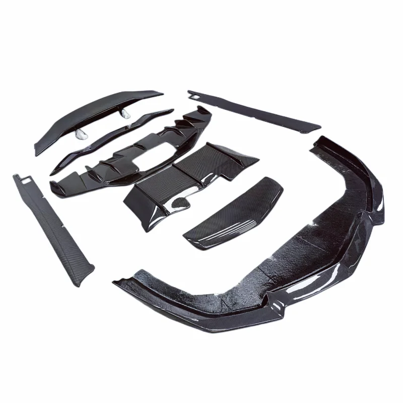 

DMC стиль высококачественный передний губ из углеродного волокна задний диффузор боковая юбка спойлер для Lamborghini Aventado LP700 LP720 комплект кузова