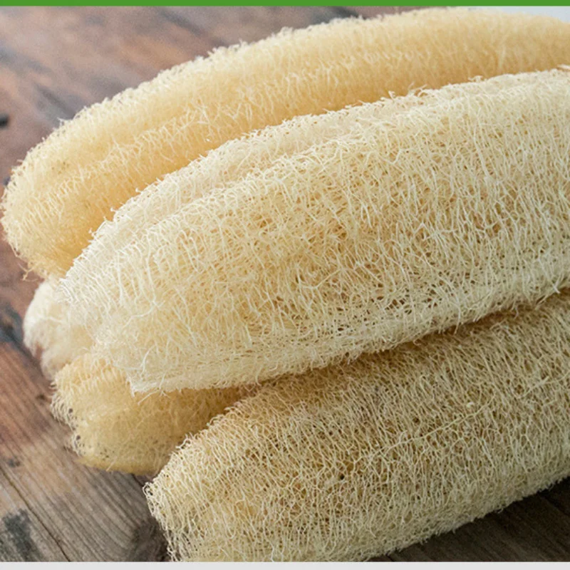 Loofah Sponge for Body Exfoliating,Long Luffa Soap, Back ScrubberFull Cellulose Board, Kitchen and Bathroom Accessories, 20-40cm