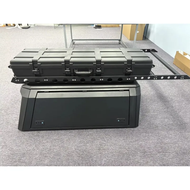 Truck Camper Black  Customizable  Aluminum Alloy with the Sliding Glass Window for jeep Gladiator CHEVY SIVERADO 1500  Topper