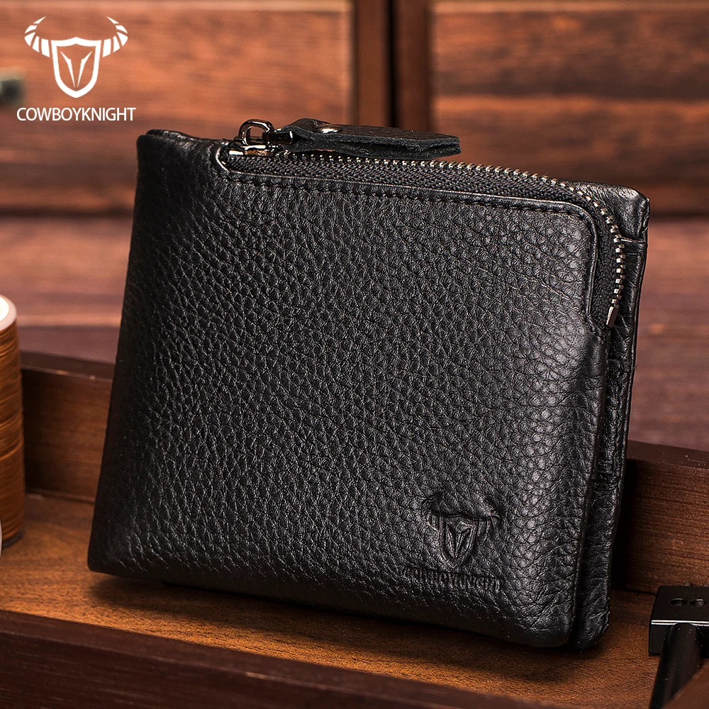 

Head layer cowhide men's leather multifunctional small driver's license zero wallet photo card bag