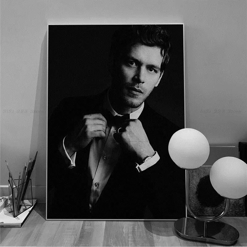 Klaus Mikaelson The Vampire Diaries Classic Movie Posters Kraft Paper Sticker Home Bar Cafe Aesthetic Art Wall Painting