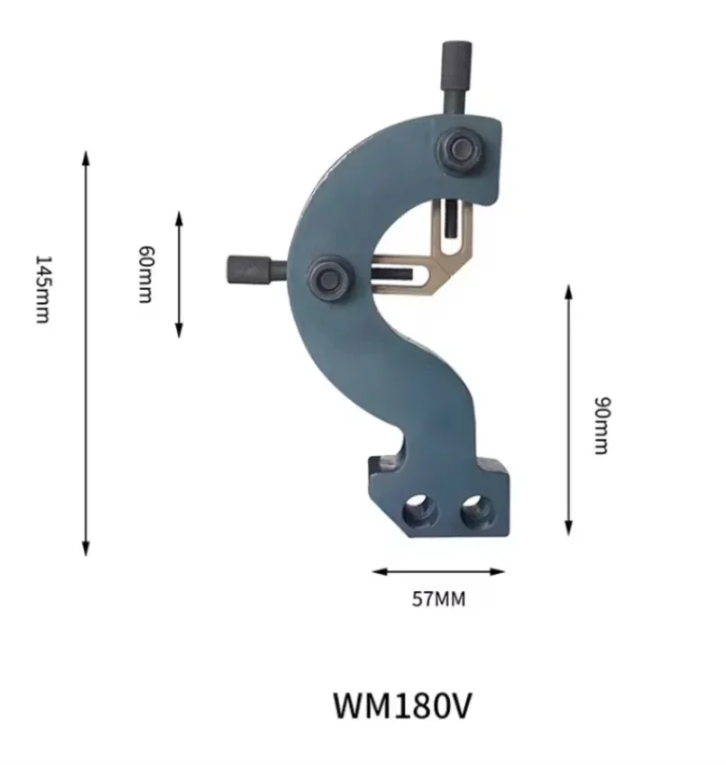 WM180V WM210V Mini tornio telaio centrale portautensili per uso domestico stabile lavorazione del legno tornio in metallo accessori staffa strumento