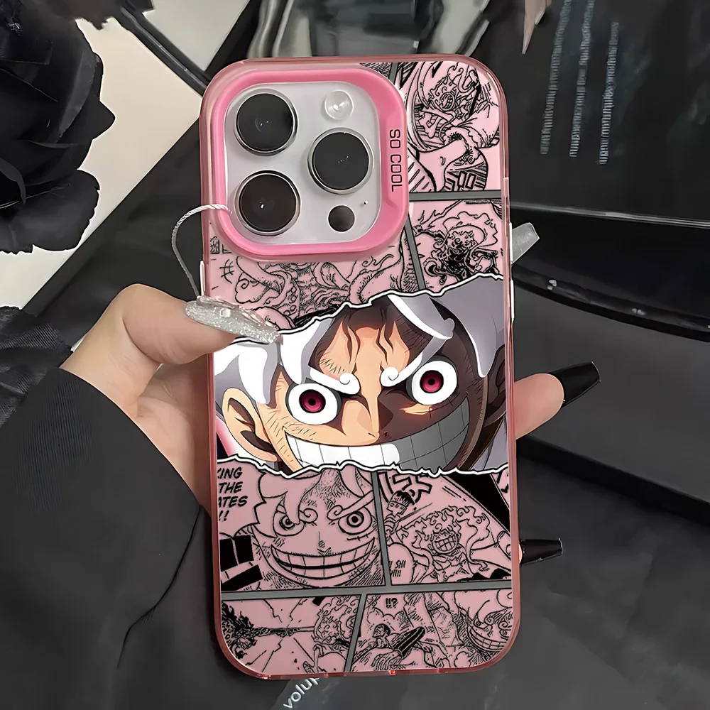 Anime LuffyS Pieces Phone Case For Samsung Galaxy S25 S24 S23 S22 S21 S20 Note20 FE Ultra Edge Plus 4G 5G O-One Matte Back Cover - náhled 4