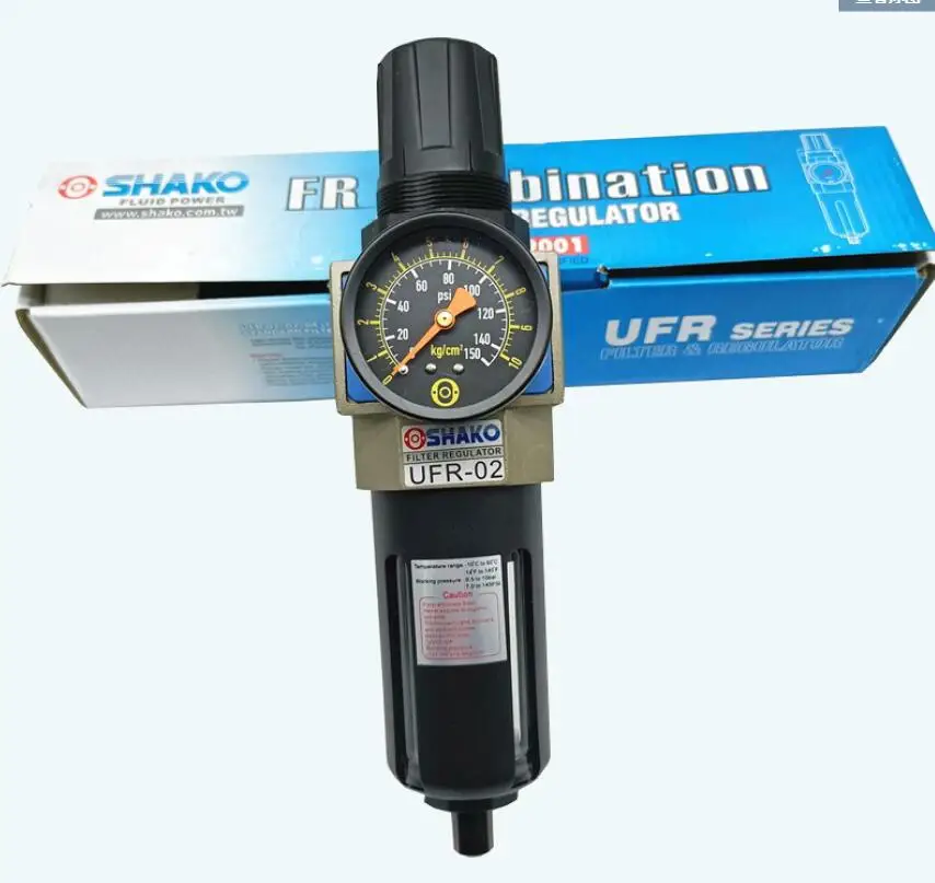 UFR-02 UFR-03 UFR-04 Air filter Regulator pressure Reducer pressure reducer