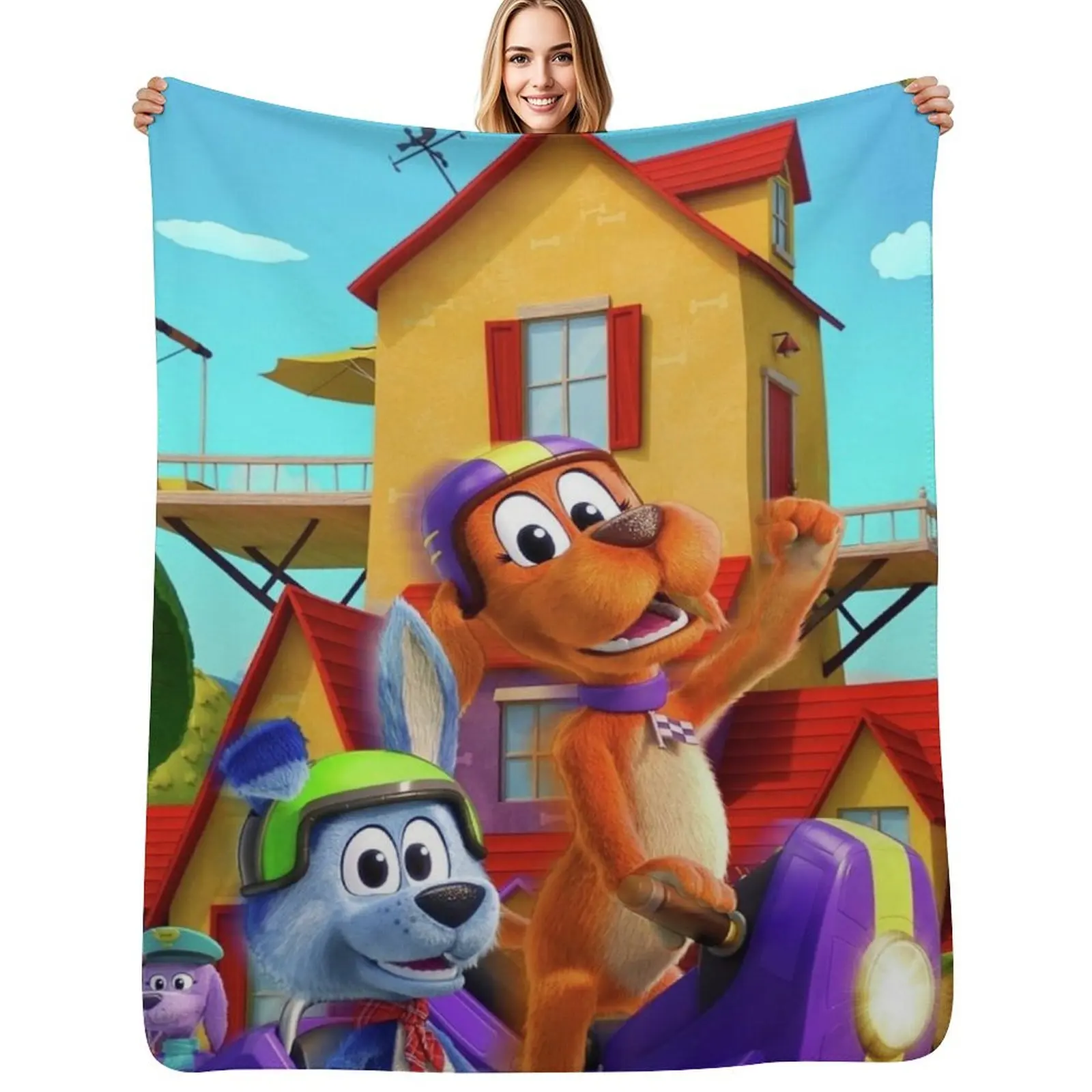 Go, Dog, Go! Throw Blanket Blankets Sofas Of Decoration Sleeping Bag Bed covers funny gift Hairys Tourist Blankets