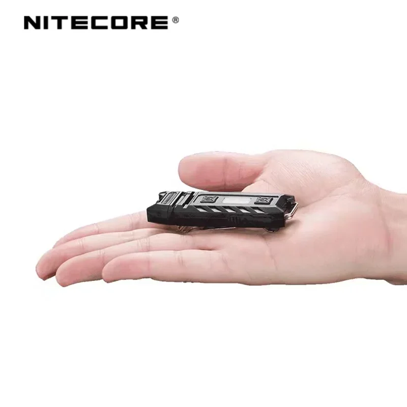 NITECORE THUMB Worklight Keychain Light 85Lumens Rechargeable 120° Thumb Corner Dual light Source Mini Led Flashlight