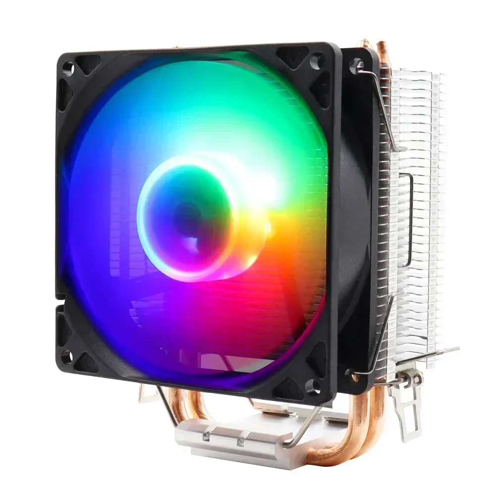 Efficiënte Koeling CPU Koeler Fan 3pin Voor Intel LGA 1150 1151 1155 1700 775 1200 AMD AM3 AM4 Stille Ventilador Stille Radiator