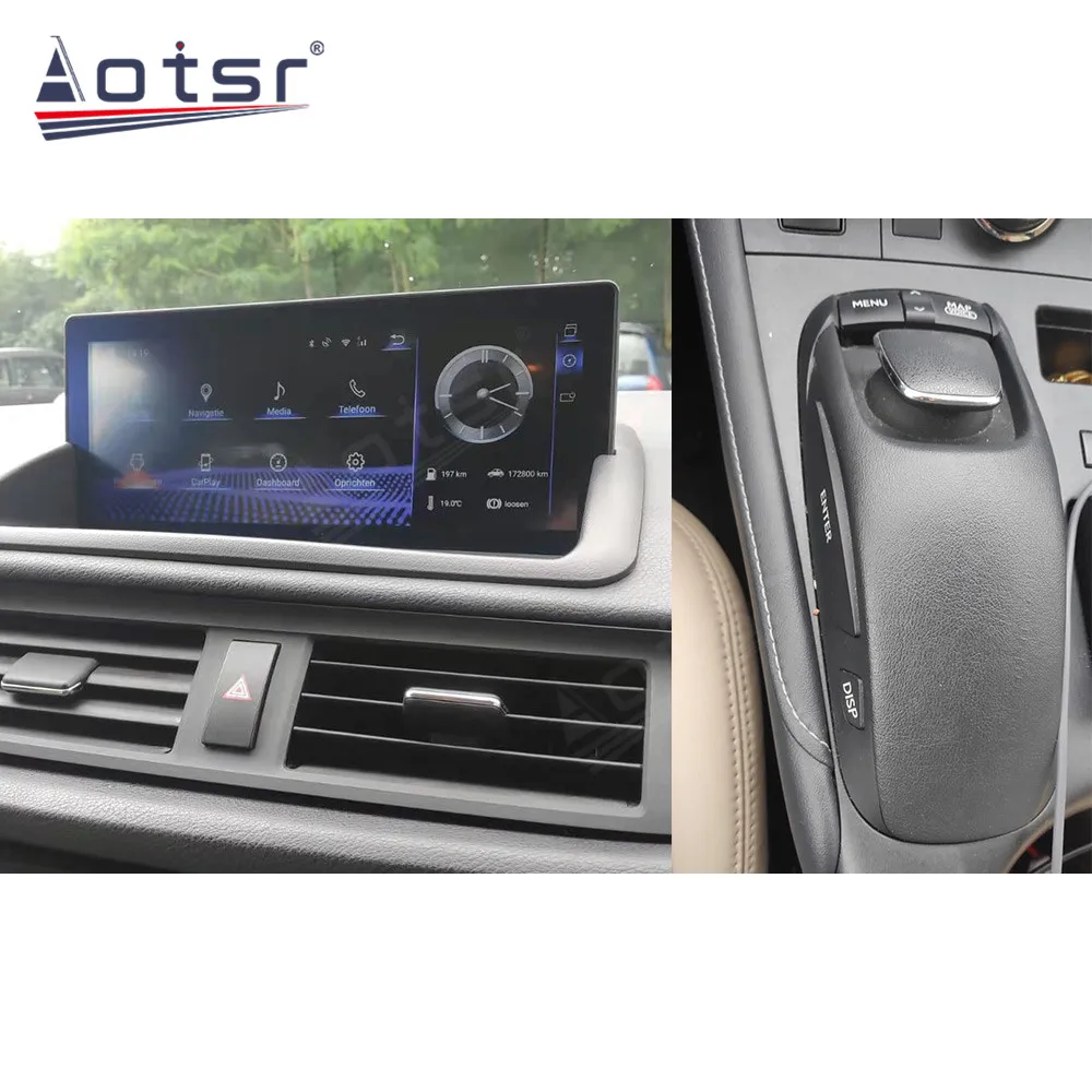 10.25'' Automotive Multimedia Android Car Radio Receiver For LEXUS RX350 CT200 2012~2018 GPS Navigation Touch Screen  Head Unit