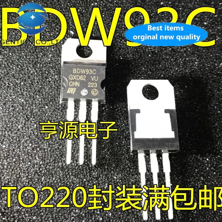 20 Chiếc 100% Orginal Mới BDW93 BDW93C Đến-220 Bóng Bán Dẫn