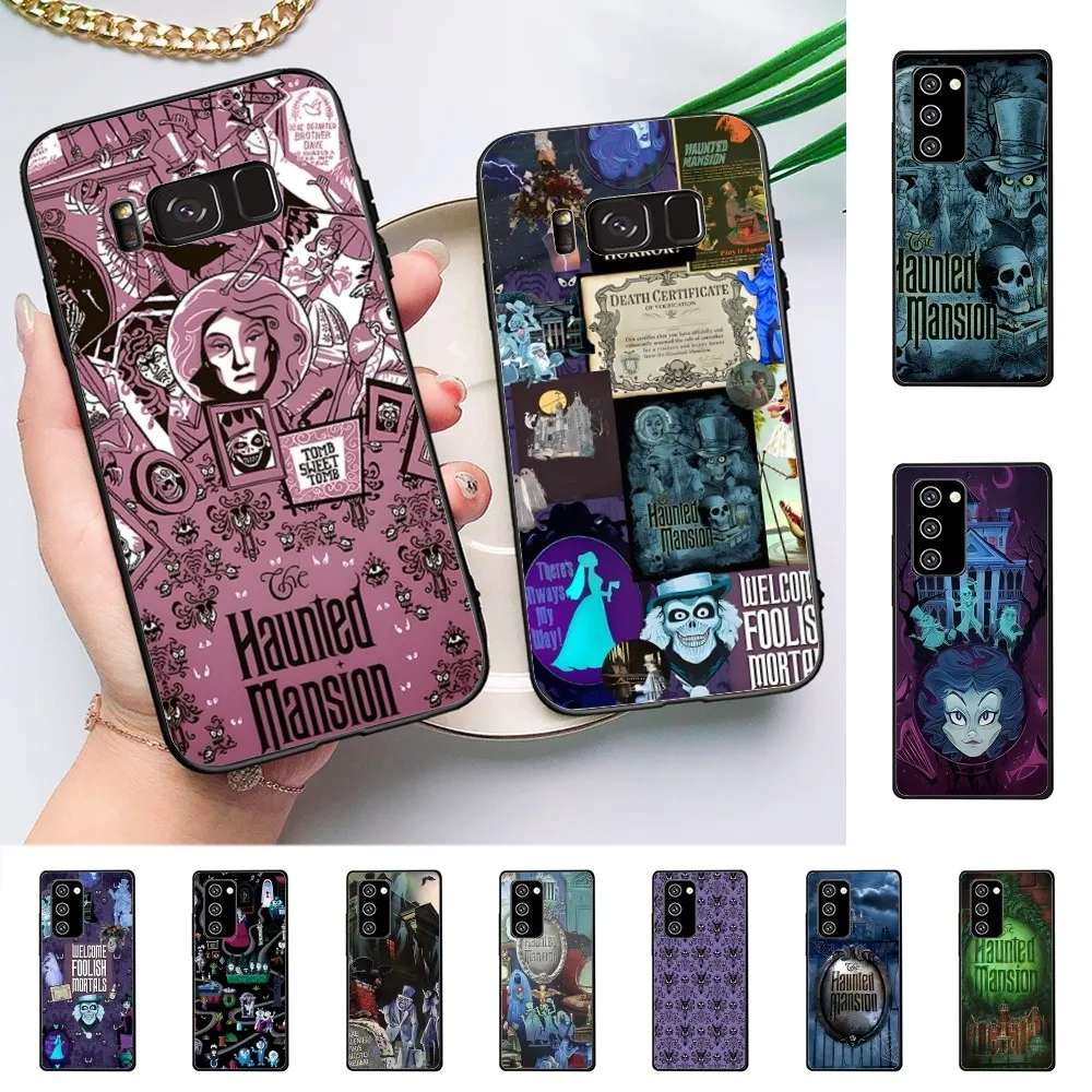 H-Haunted Mansion Phone Case For Samsung Note 8 9 10 20 pro plus lite M 10 11 20 30 21 31 51 A 21 22 42 02 03