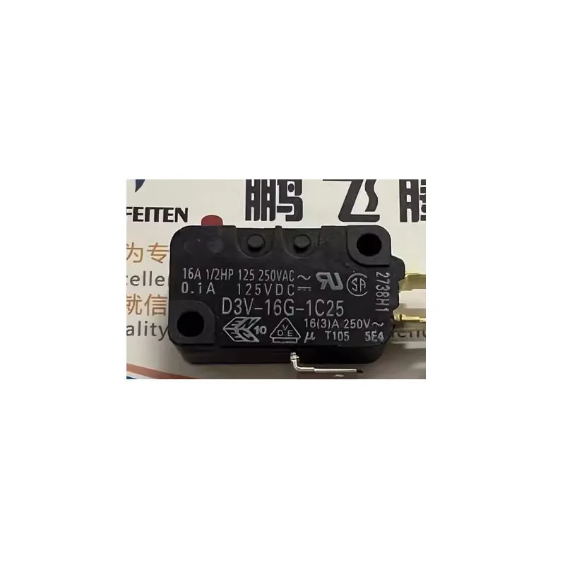 1 sztuk/partii japonia D3V-16G-1C25 mikroprzełącznik hamulca windy 3-pinowy reset limitu podróży 16A250V