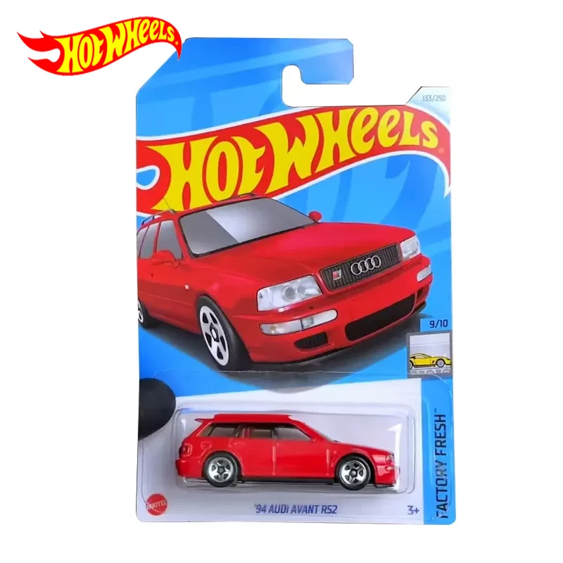 

Оригинальный автомобиль Hot Wheels 94 AUDI Avant RS2 Игрушки для мальчиков 1/64 Литые металлические модели автомобилей фабричная коллекция подарок на день рождения