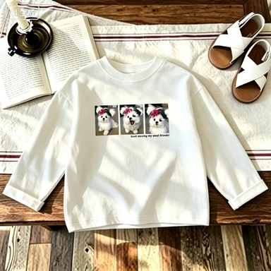Children's Long Sleeved T-shirt Summer Clothing Boys' Loose T-shirt Children's Clothing Boys' Baby T-shirt Top
