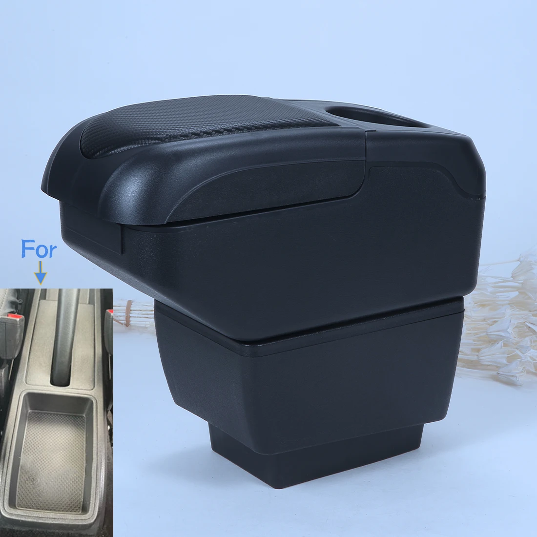 

Подлокотник для Skoda Fabia 3 III 2015-2024, специальный органайзер для хранения в салоне автомобиля, аксессуары для авто