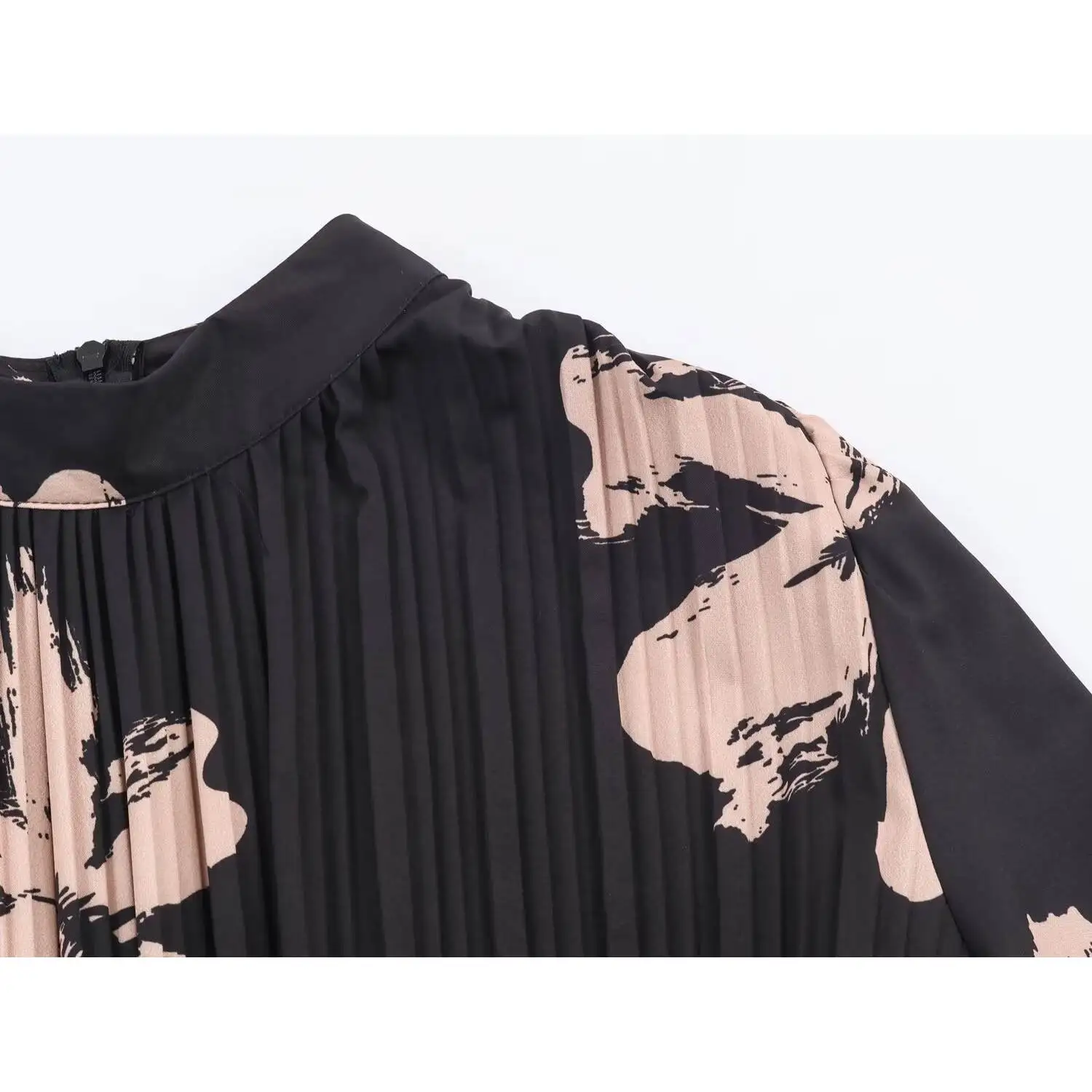 تنورة KASLEAD Faionable بتصميم بسيط مطبوعة غير متماثلة طويلة Sve Dr Street Sle من ألياف البوليستر للنساء #2