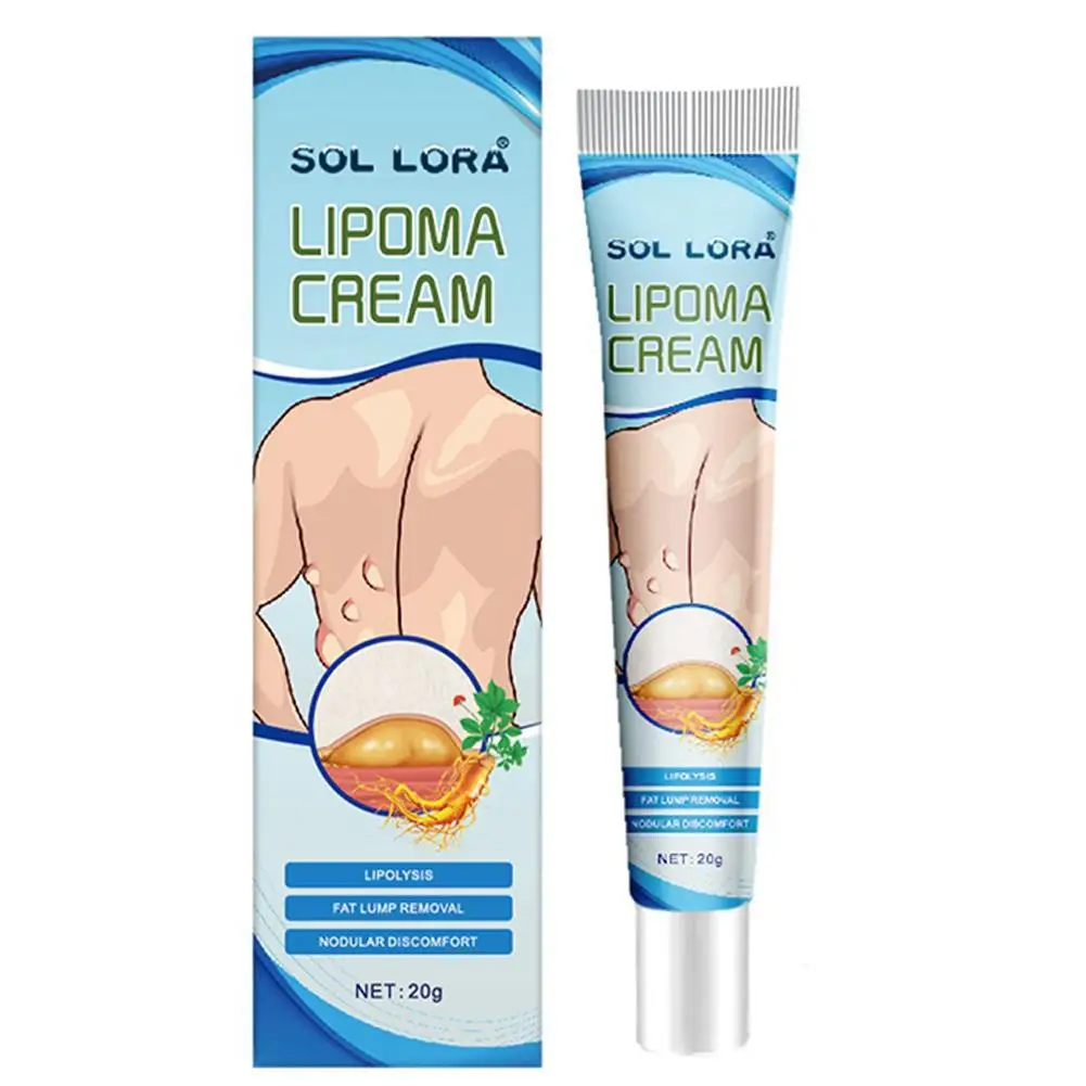 Lipom entfernungs creme Lipolyse Fett klumpen entlastung Gips Haut Schwellung Fettabbau Creme Tropfen Versand 20g Gesundheits wesen