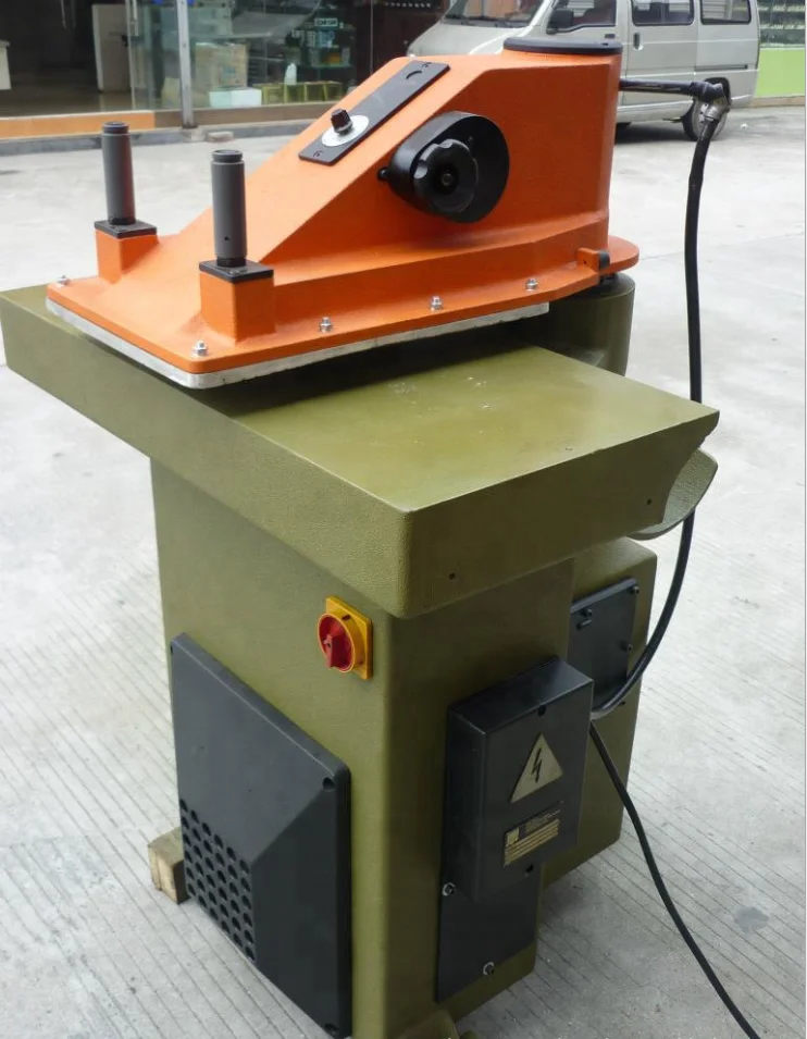 Hydraulic Swing Arm Clicker Machine for PU Leather Die Cutting Machine