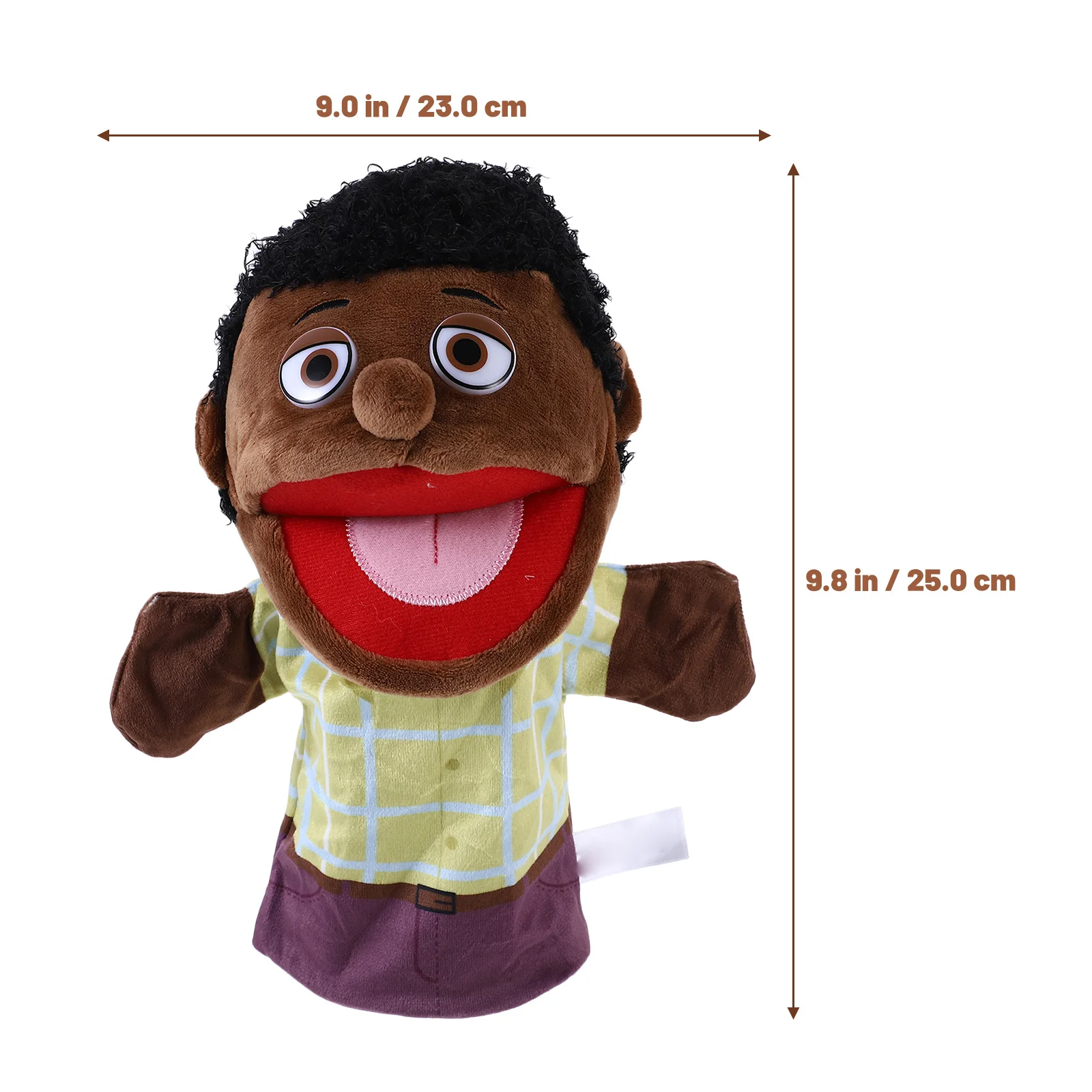 1 Marionetta da Mano Personaggio dei Cartoni Animati Figura Creativa per Raccontare Storie Marionette Realistiche