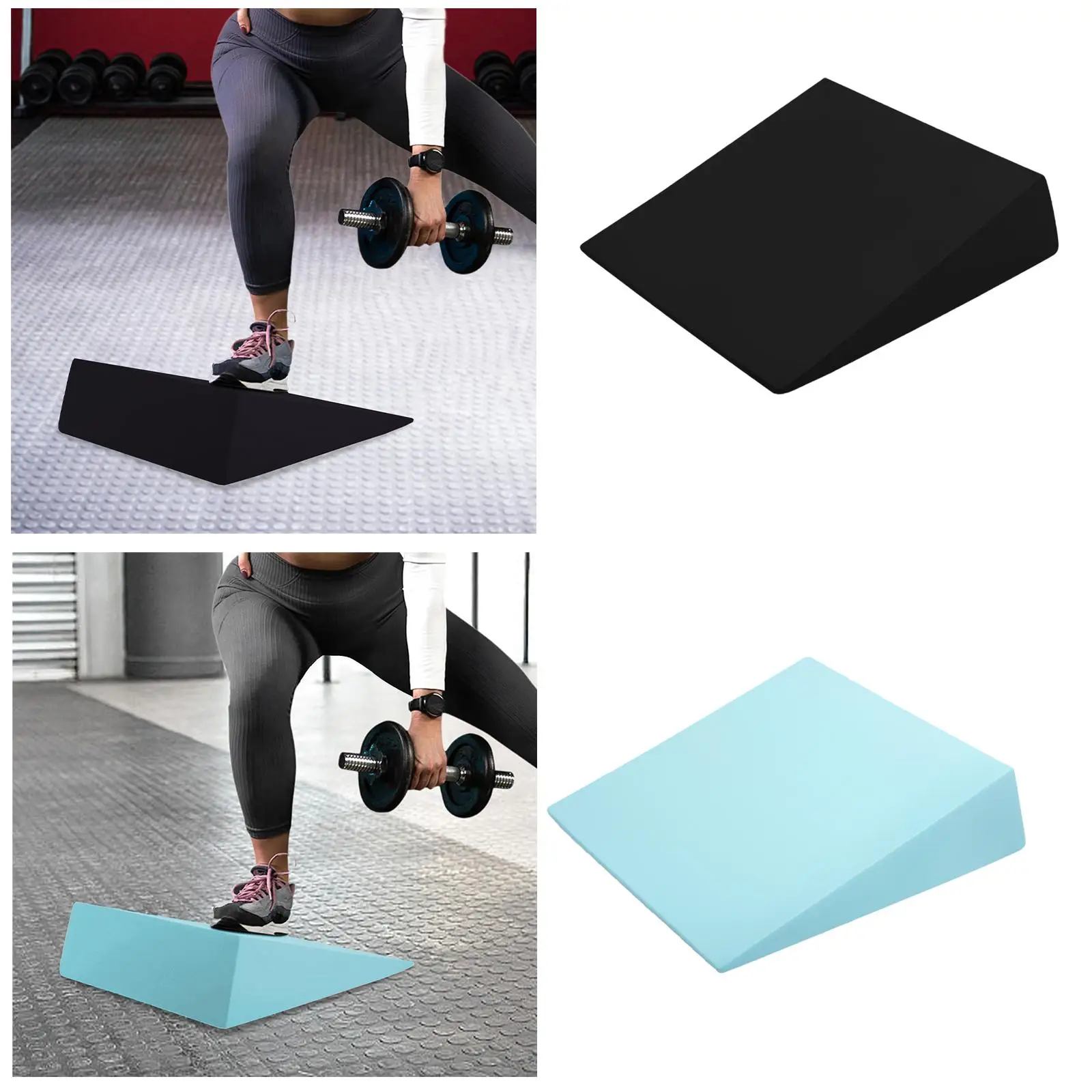 Squat Wedge Block Foot Incline Board for Home Gym Exercise Tight Calves