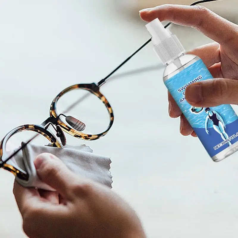 Agente antiembaçante portátil para óculos, Anti-Fog Defogger, Limpador de lentes compactas, Spray duradouro, Agente anti-embaçamento