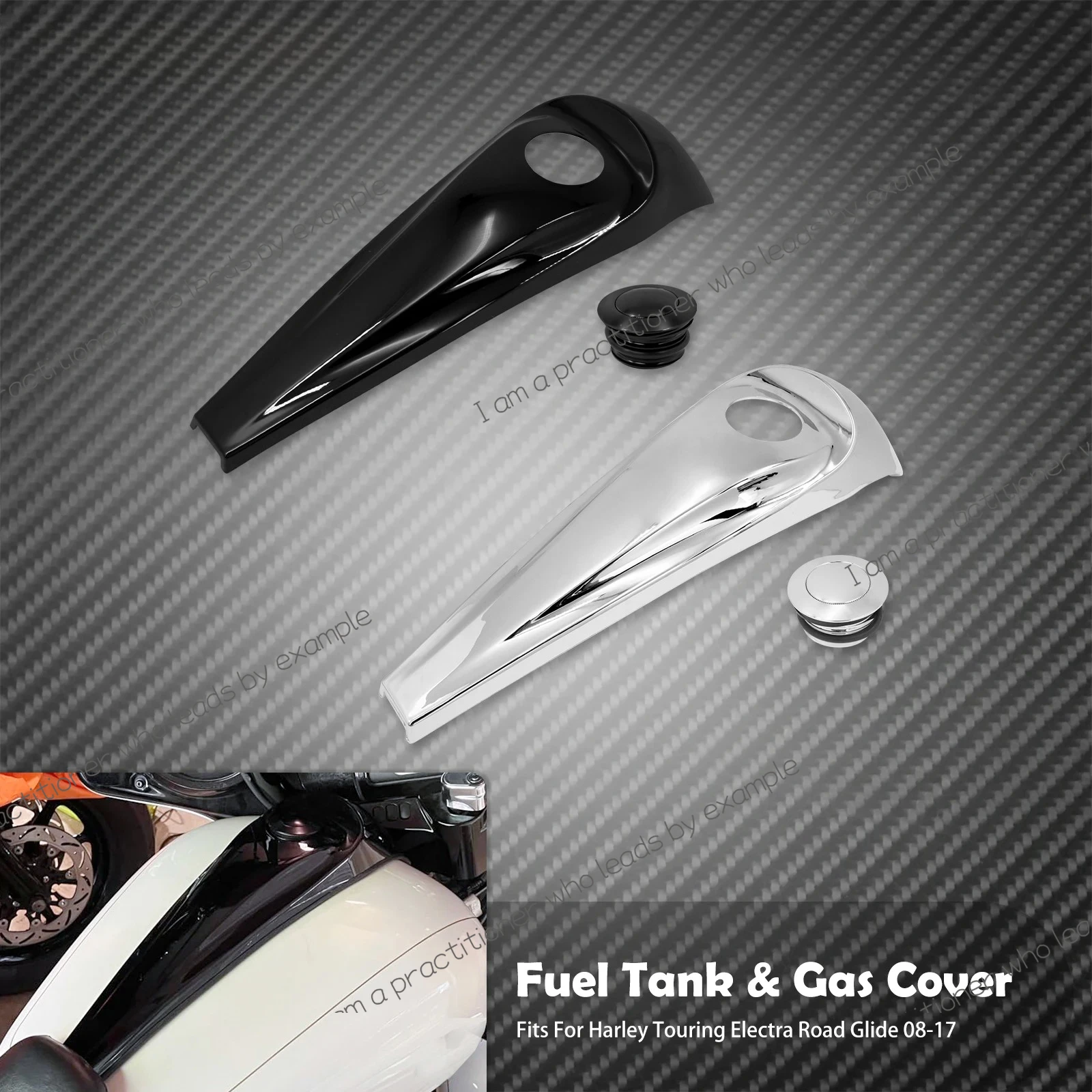 

Motorcycle Dash Fuel Console Gas Cap Fule Tank Cover For Harley Touring Electra Street Glide Road Glide FLHTK Ultra 2008-2023
