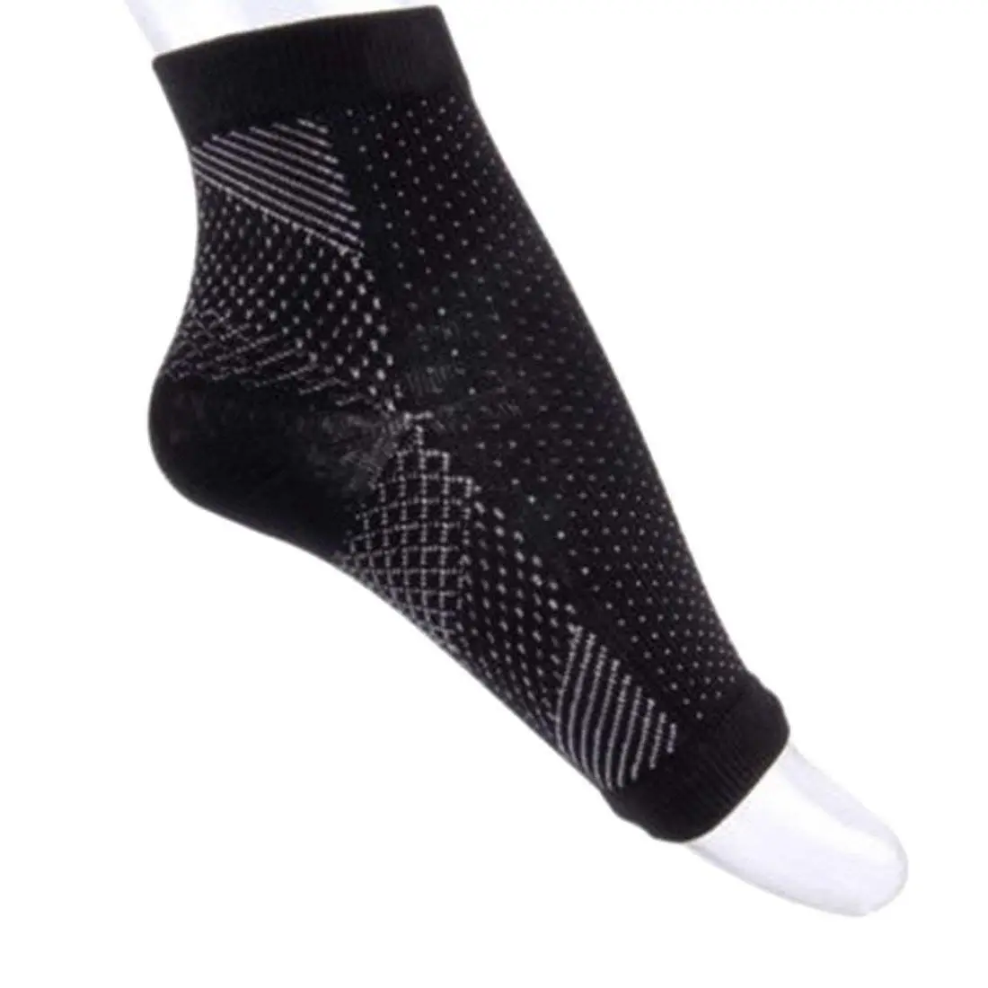 1 Pair Foot Ankle Compression Socks Anti Fatigue Varicose Feet Sleeve