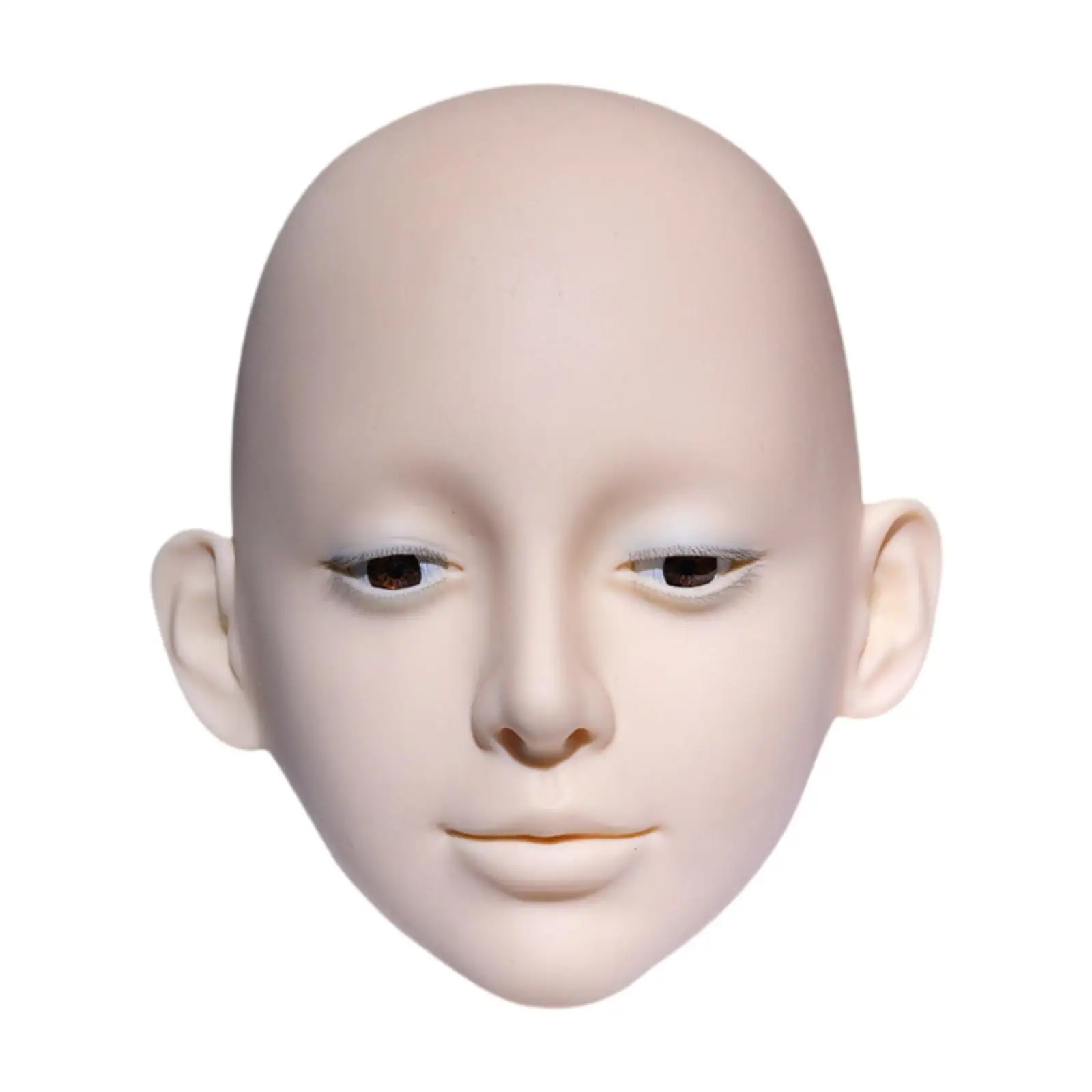 Lash Mannequin Head Training Manikin Model Professional Reusable Cosmetology Doll Makeup Practice Head for Shop Beginners Salon