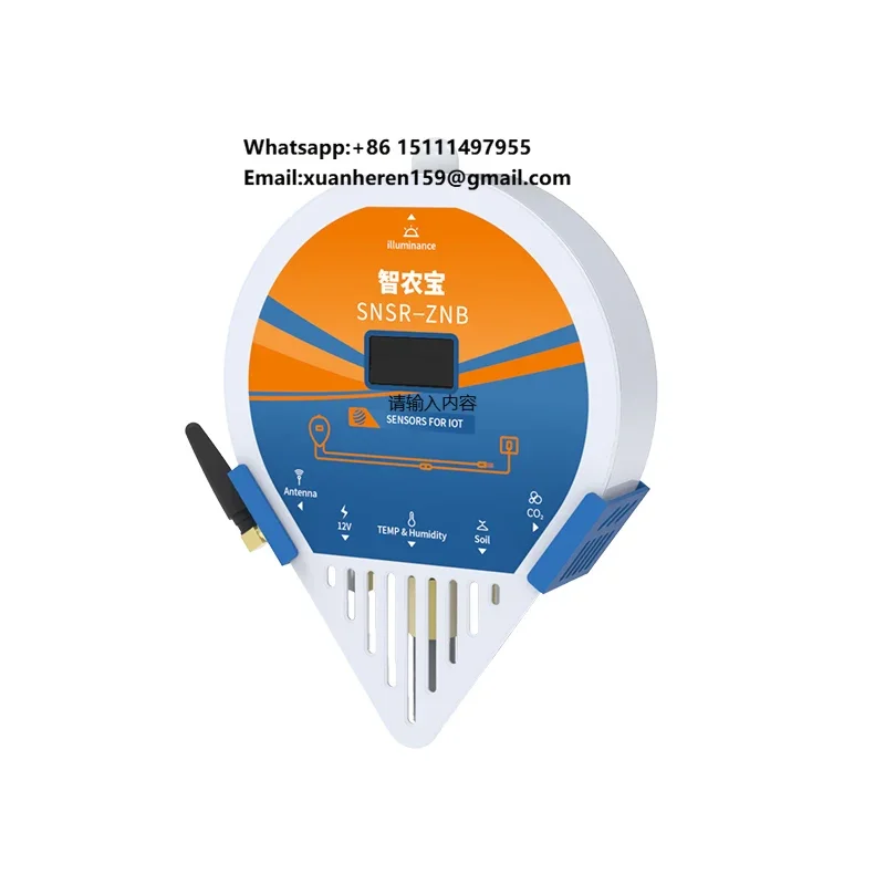 

Wireless IoT Agricultural Sensors - Real-Time Soil & Weather Monitoring for Greenhouses, Farms & Vineyards
