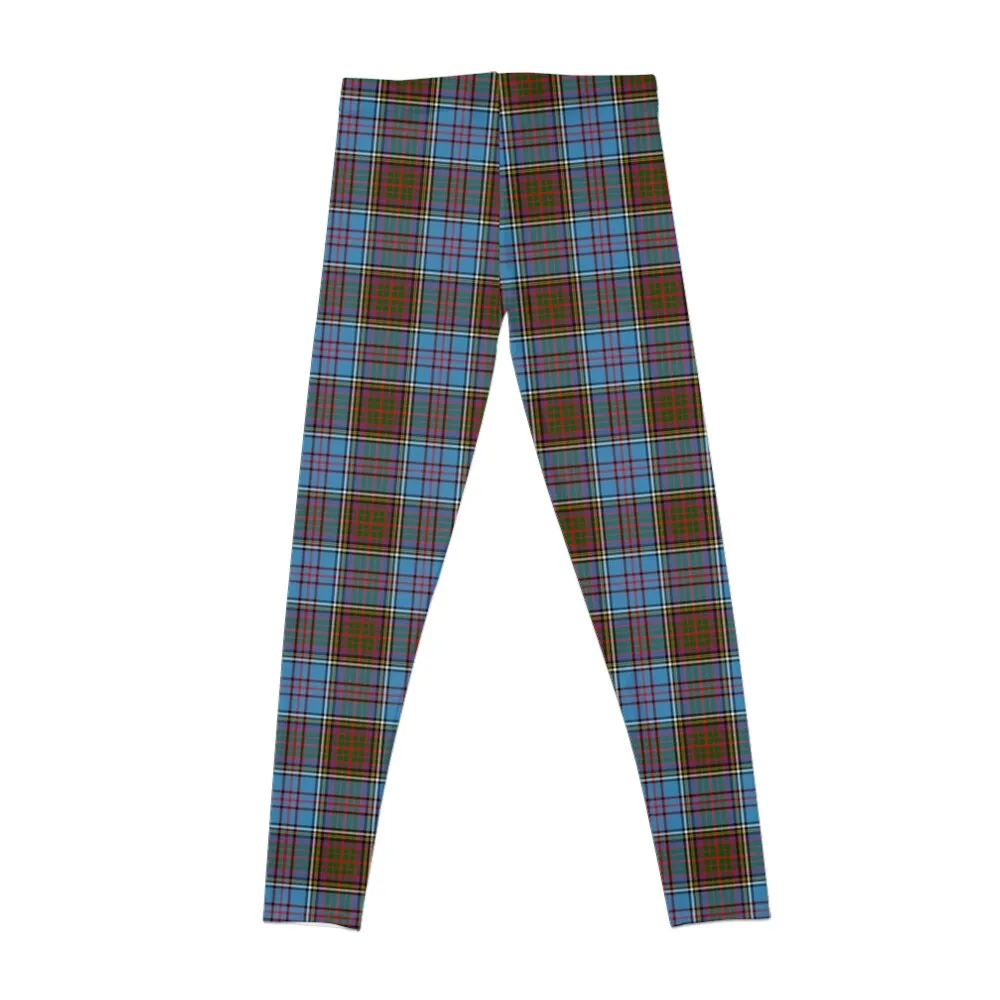 Clan Anderson Tartan Scottish Plaid Pattern Leggings legging pants raises butt Jogger pants Sports pants woman Womens Leggings