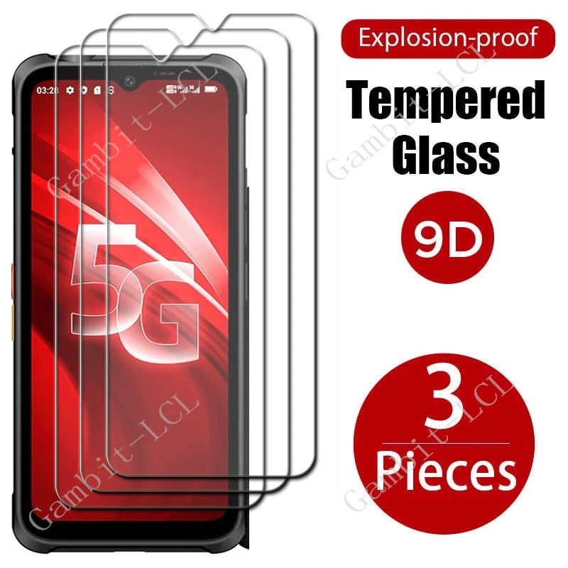 

3PCS HD Original For Conquest S23 Tempered Glass Protective ON ConquestS23 6.58" Screen Protector Cover Film