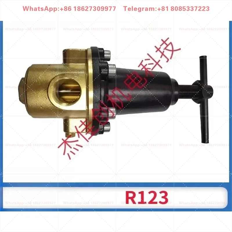 Industrial Grade High Pressure Regulator R123 - Heavy-Duty Pneumatic Pressure Reducing Valve